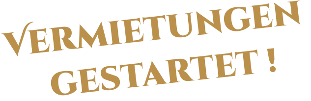 Vermietungen       gestartet !